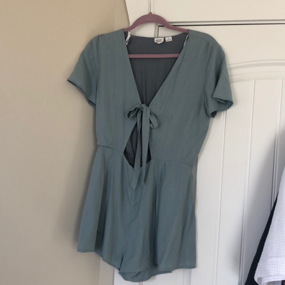 Some days lovin front tie romper